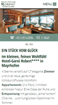 Mobile Screenshot of hotel-robert.at