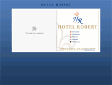 Tablet Screenshot of hotel-robert.com